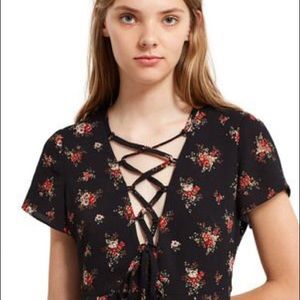 Brand new lace-up dress from opening ceremony.